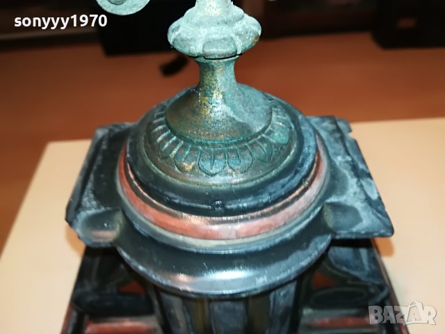мраморен свещник от франция 1012221910L, снимка 8 - Антикварни и старинни предмети - 38967770