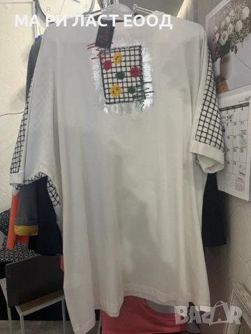 Дамска туника с къс ръкав, снимка 3 - Туники - 53074345