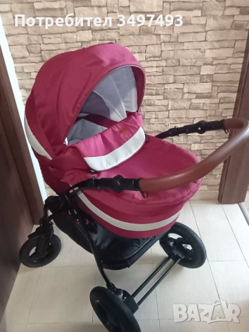 Изгодно!! Бебешка/Детска количка 3 в 1 Verdi Optima, снимка 3 - Детски колички - 53171925