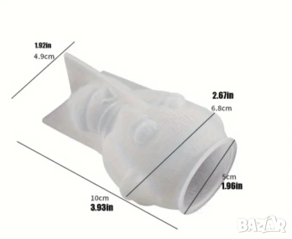 Молд плетен снежен човек (2), снимка 8 - Форми - 50773225