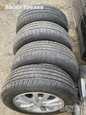 Алуминиеви джанти с гуми Хюндай И30 15", снимка 11 - Гуми и джанти - 55780751