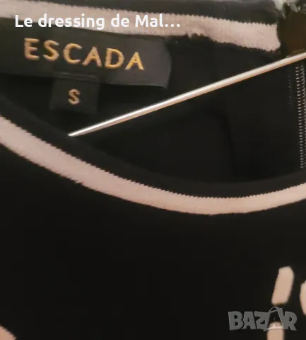 Рокля на Escada , снимка 4 - Рокли - 48320762