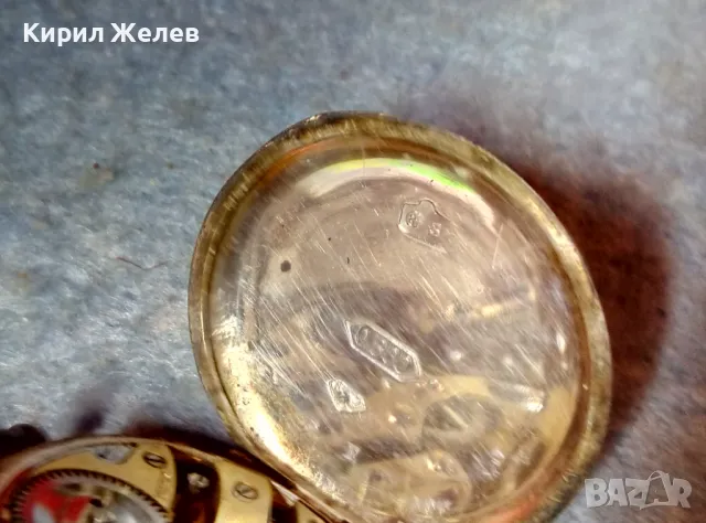 LAUREAT Стар СРЕБЪРЕН ДЖОБЕН ЧАСОВНИК СРЕБРО 800 ПРЕПРАВЕН на РЪЧЕН 48390, снимка 6 - Антикварни и старинни предмети - 48033838