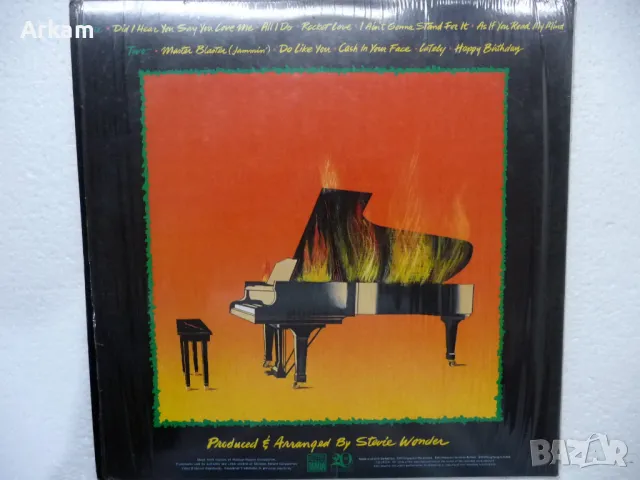 Stevie Wonder - Hotter Than July 1980 LP, снимка 2 - Грамофонни плочи - 48802692