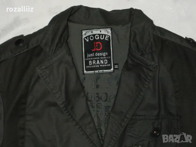 VOGUE just design, мъжко страхотно ново XL, снимка 3 - Сака - 49657077