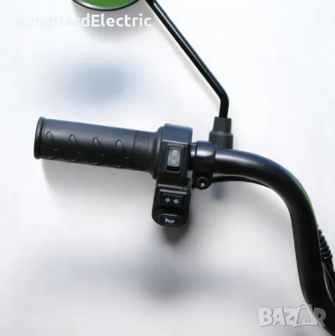 Електрическо колело-скутер EBZ 20 1200W/60V/20Ah - Зелено, снимка 6 - Мотоциклети и мототехника - 50094775