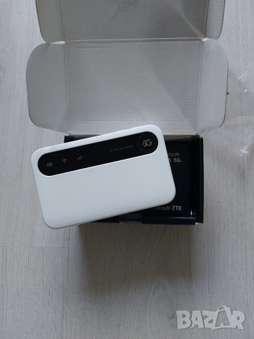 ZTE U50 5G Мобилен рутер (MiFi) с Wi-Fi 6 и 4500mAh батерия, снимка 3 - Рутери - 52738624