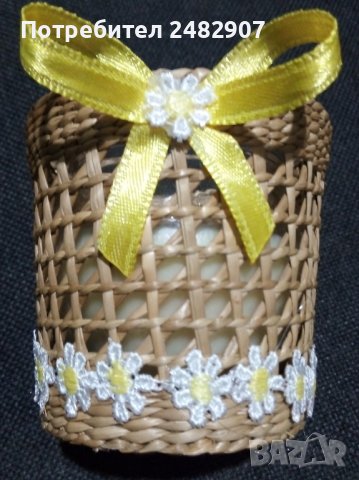 Декоративна ароматна свещ, снимка 2 - Декорация за дома - 40520720