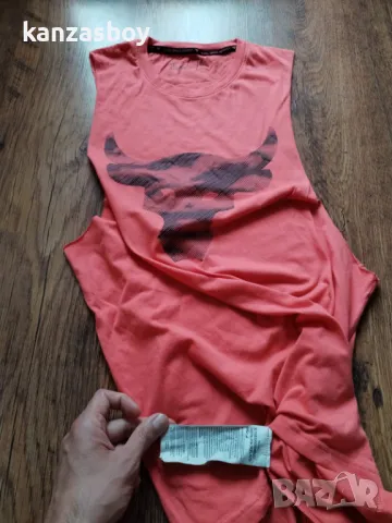 Under Armour UA Pjt Rock 100 Percent Tank - страхотен мъжки потник ХЛ , снимка 7 - Тениски - 50058378