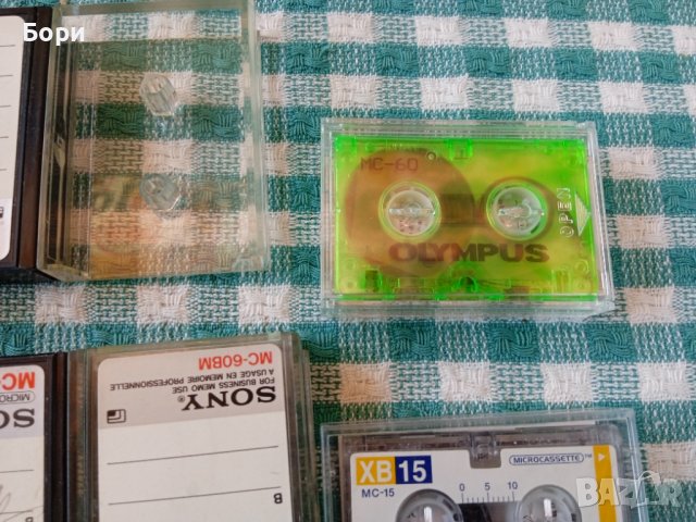 Микрокасети SONY,OYMPUS, снимка 4 - Аудио касети - 41545493