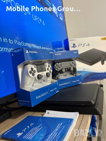 Уникален Sony PlayStation 4 Slim като нов, снимка 2 - PlayStation конзоли - 53315108