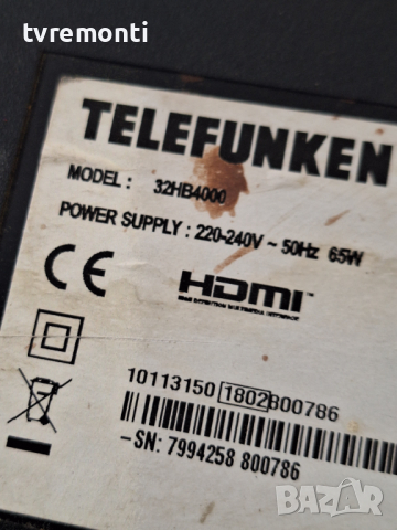 T-Con Board 6870C-0442B 6871L-5300B  for 32inc for TELEFUNKEN 32HB4000 DISPLAY VES315WNDL-2D-N16, снимка 6 - Части и Платки - 44579955