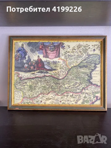 Стари литографии и карти, снимка 3 - Антикварни и старинни предмети - 56407418