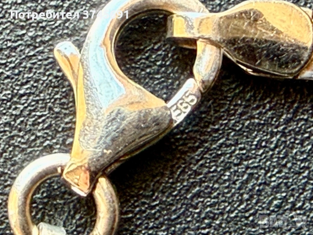 Прекрасно италианско двулицево златно колие., снимка 3 - Колиета, медальони, синджири - 53843947