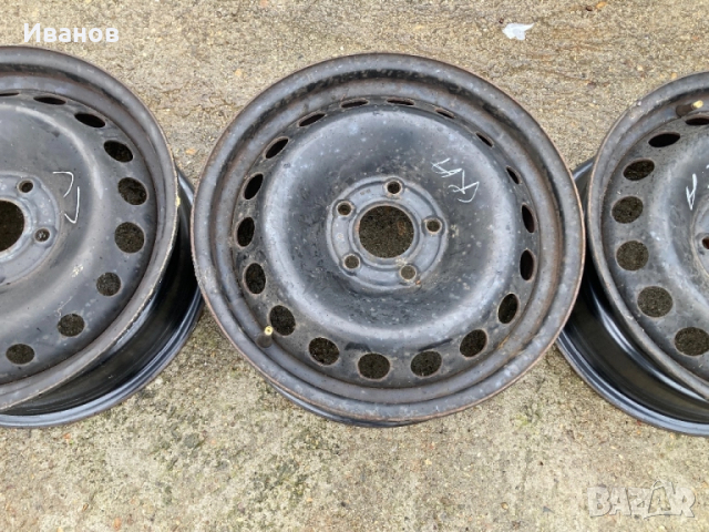 5x114.3x16 Стоманени джанти 4 броя оригинални от Renault Grand Scenic, снимка 7 - Гуми и джанти - 48909742