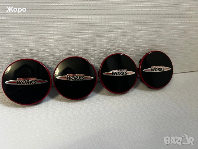 Оригинални BMW / MINI John Cooper Works капачки за джанти – комплект 4 бр. JCW / Mini Cooper / мини, снимка 11 - Аксесоари и консумативи - 53484161