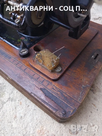 Соц Стара Немска Шевна Машина ЕКСЕЛА., снимка 7 - Антикварни и старинни предмети - 50554366