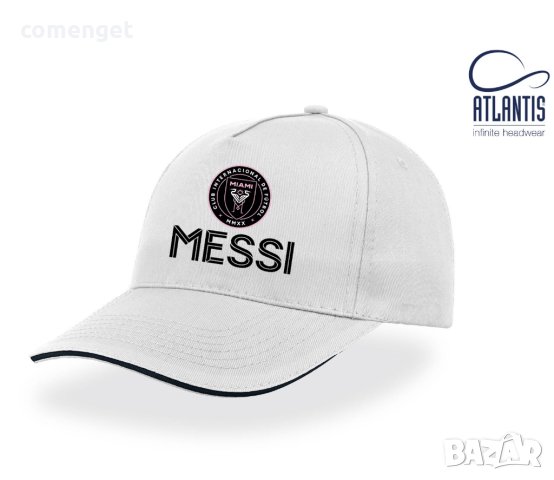 НОВО! LEO MESSI INTER MIAMI / ЛЕО МЕСИ шапки - 3 ЦВЯТА., снимка 3 - Шапки - 41573633
