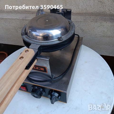 Професионален гофретник, снимка 9 - Гофретници - 53705264