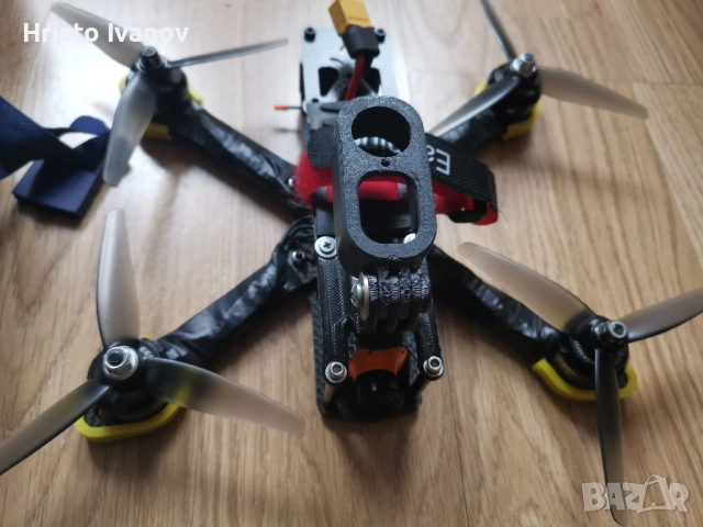 FPV дрон (аналогов) 5 инча готов сет за летене, снимка 4 - Дронове и аксесоари - 52319489