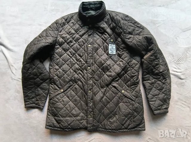  Яке Barbour Greatcoat Whitehaven Cotton Jacket, Army Green, снимка 2 - Якета - 50368102