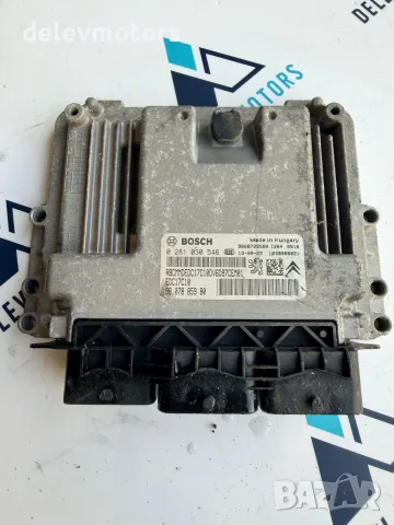 0281030546, EDC17C10, 9807885980 ECU компютър от Citroen C4 1.6 HDI