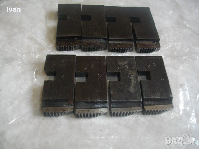 1 1/2"-2" Цола PROKOM НОВИ РЕЗБОНАРЕЗНИ НОЖОВЕ ЗА ПОЛСКА ВИНТОНАРЕЗКА ВИНТОРЕЗ ПЛАШКА ЗА РЕЗБИ ТРЪБИ, снимка 2 - Други инструменти - 40073524