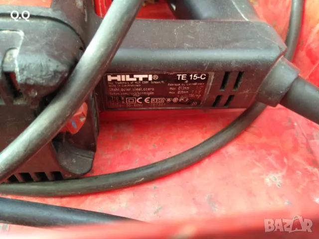 HILTI TE-15.C.прфртр къртач, снимка 3 - Куфари с инструменти - 47450603