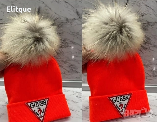 зимни шапки guess, снимка 6 - Шапки - 52787134