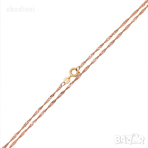 Златен синджир 2,88гр. 55см. 14кр. проба:585 модел:19310-2, снимка 1