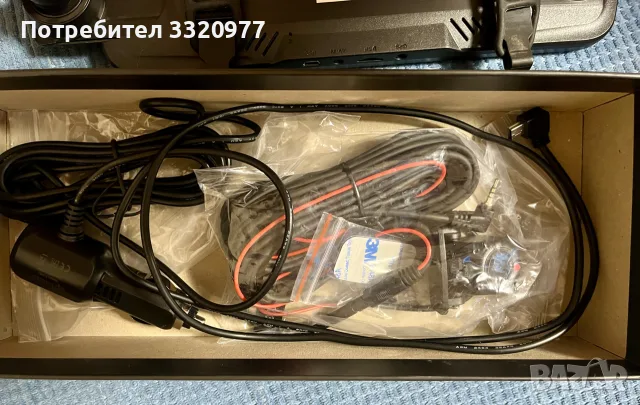 Eplutus D84 – 10” огледало-видеорегистратор с 2 камери, снимка 6 - Аксесоари и консумативи - 56261566