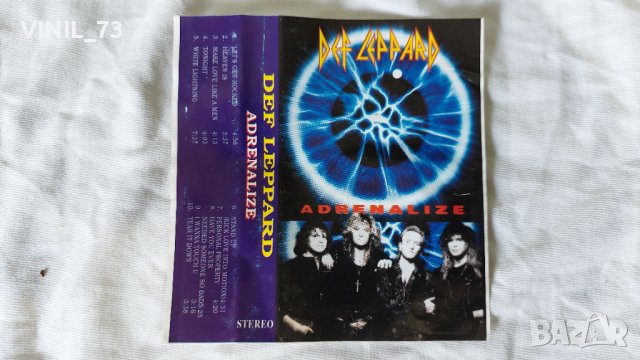 Def Leppard – Adrenalize, снимка 2 - Аудио касети - 42279038