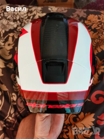 Каска за мотор Alpinestars Supertech R10 , снимка 8 - Спортна екипировка - 49494013