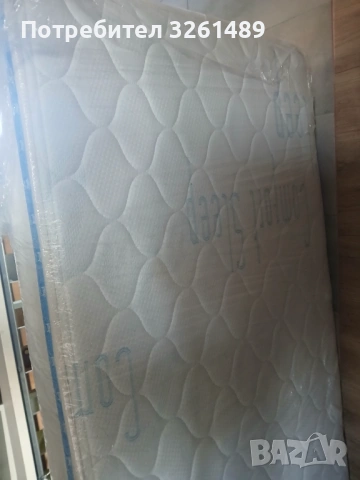 Детско легло 190/82 и еднолицев матрак Нани Каспия, снимка 2 - Матраци - 53179310