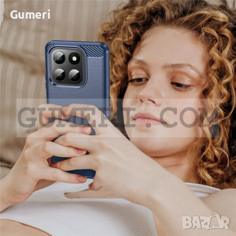 Гръб "Карбон Шарк" за Huawei Honor X7d, снимка 9 - Калъфи, кейсове - 53258756