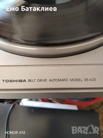 Toshiba belt drive Automatic model Sr A25. , снимка 4 - Грамофони - 56344941