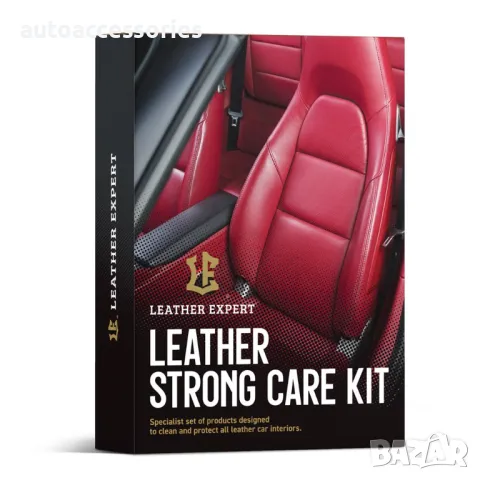 	Комплект за почистване и грижа за кожа Leather Expert Strong Care Kit 200ml+250ml
