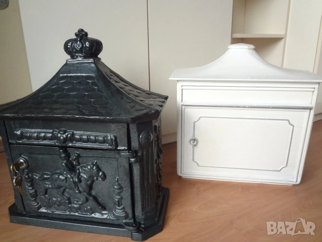 Голяма пощенска кутия-лят алуминий- 2 бр. от Германия