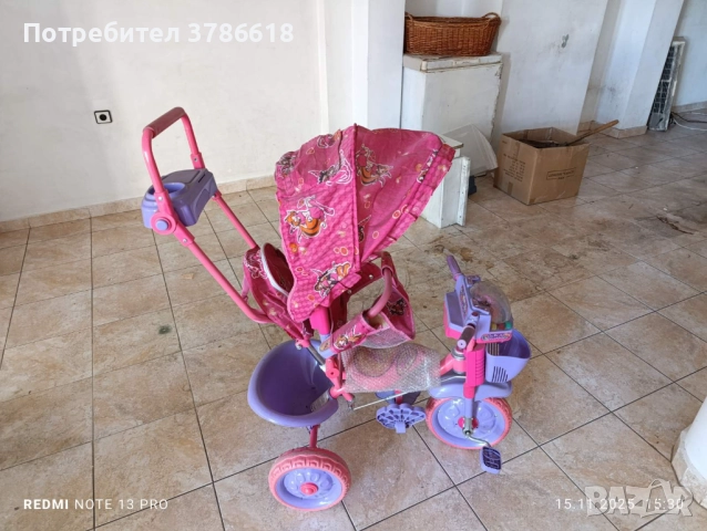 Детско колело, триколка, снимка 4 - Детски велосипеди, триколки и коли - 52433211