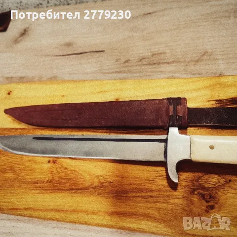 Касапски нож ръчна изработка на Габровски майстор Нов!, снимка 2 - Ножове - 49967164