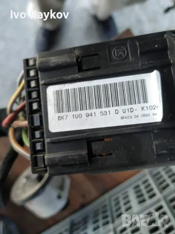 Ключ за светлини Skoda Octavia Fabia Roomster Superb , 1U0 941 531 D, снимка 3 - Части - 48558479