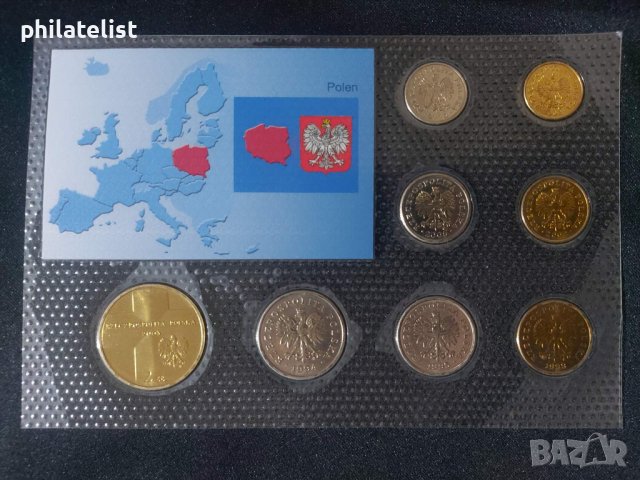 Комплектен сет - Полша 1994-2005 , 8 монети, снимка 2 - Нумизматика и бонистика - 44483024
