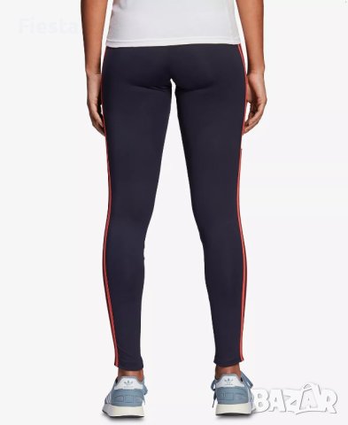 Оригинален тъмно син клин Adidas Originals Active Icon 3-Stripe Leggings, снимка 14 - Клинове - 40546482