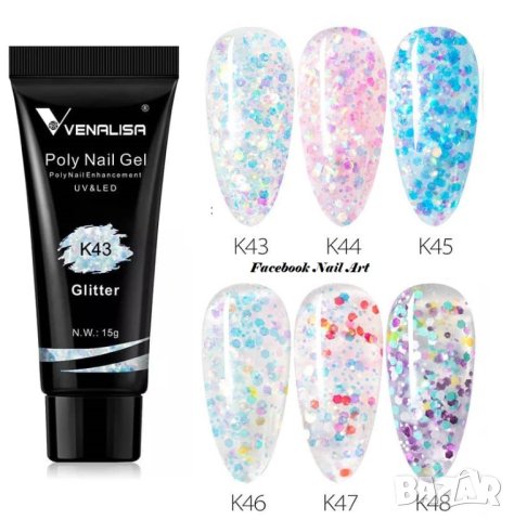 Venalisa PolyGel 15ml полигел с хексагон