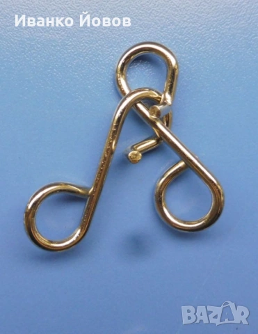 10 броя 3D метални пъзели + подарък кутия – Образователно, Забавно,  Предизвикателно за IQ, снимка 8 - Пъзели - 53523525