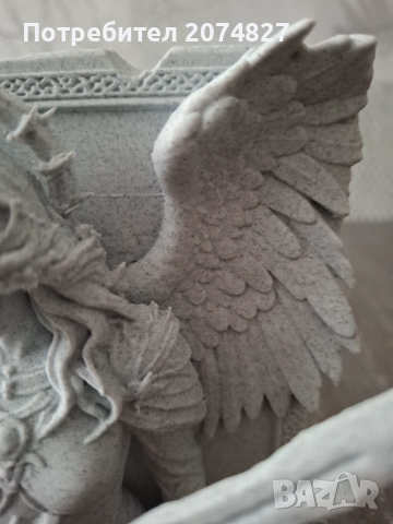 Guardian of Shadows – 3D релефна скулптура, снимка 6 - Декорация за дома - 53452036