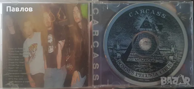 Carcass - Swansong компакт диск (първо английско издание), снимка 2 - CD дискове - 48931618