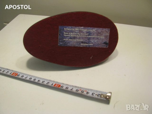 бронзова статуетка фигура, снимка 4 - Колекции - 52258815