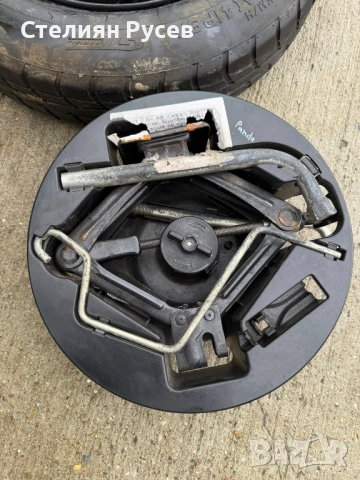 1 патерица / резервна джанта за fiat panda 2013г / 14 цола /  Размер 135/80/14 , ЕТ43. ПО ЕКОНТ САМО, снимка 3 - Гуми и джанти - 53393809