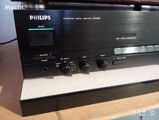 Усилвател Philips DFA 888 , снимка 9 - Ресийвъри, усилватели, смесителни пултове - 52852644